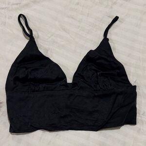 Zara Black Soft Bralette
